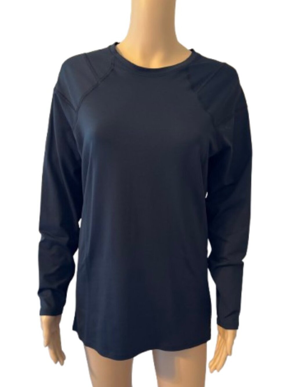 Tommie Copper Black Shoulder Support Compression Long Sleeve Top Size XL